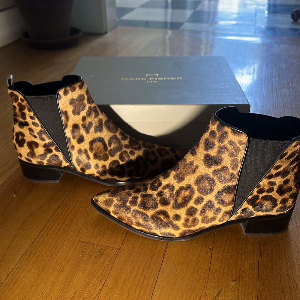 Leopard Print Bootie - Picture 2 of 5